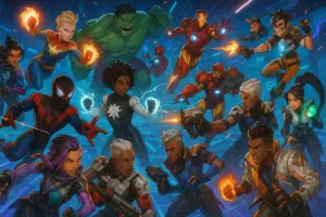 Marvel Rivals All Heroes Unlocked Roster Battle Comparison